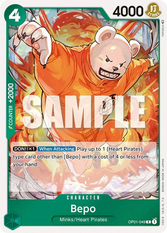 Image for Bepo (OP01-049) (OP01) - One Piece Card Game