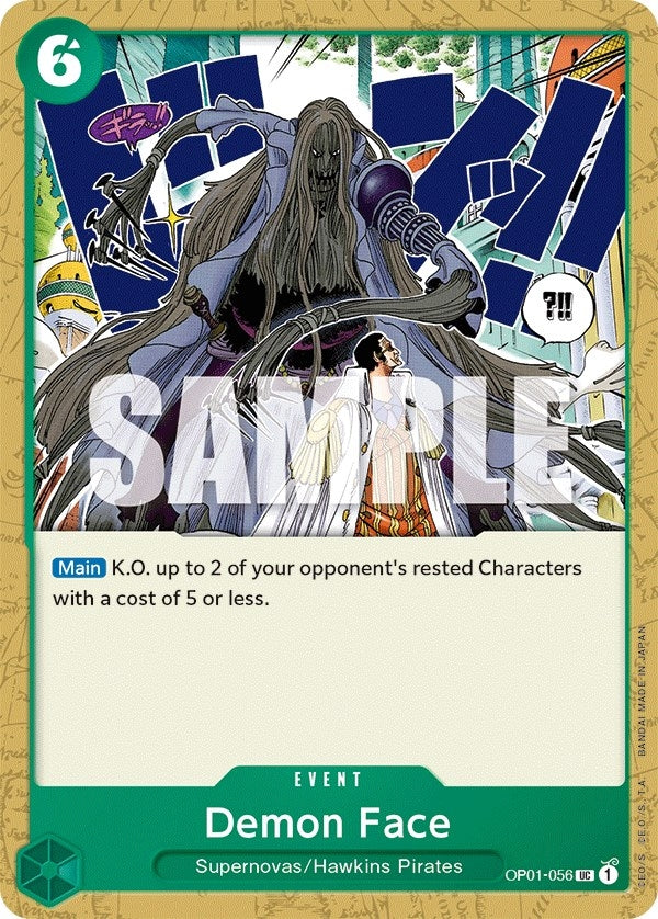 Image for Demon Face (OP01-056) (OP01) - One Piece Card Game