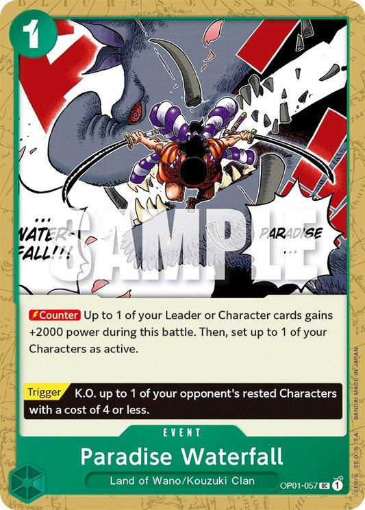 Image for Paradise Waterfall (OP01-057) (OP01) - One Piece Card Game