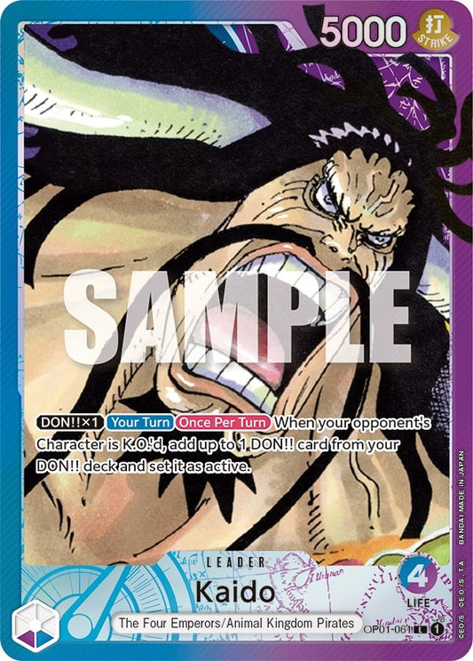 Image for Kaido (061) (Parallel) (OP01-061) (OP01) - One Piece Card Game