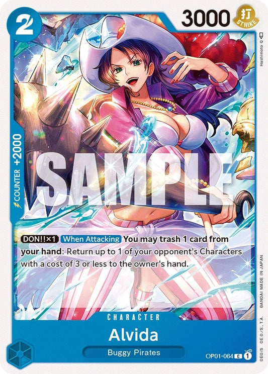 Image for Alvida (OP01-064) (OP01) - One Piece Card Game