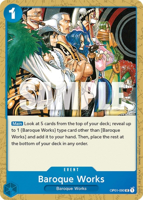 Image for Baroque Works (OP01-090) (OP01) - One Piece Card Game