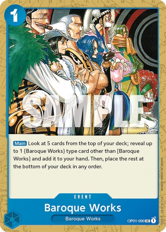 Image for Baroque Works (OP01-090) (OP01) - One Piece Card Game