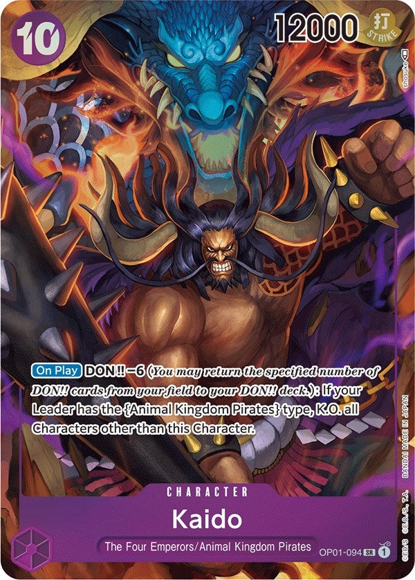 Image for Kaido (094) (Parallel) (OP01-094) (OP01) - One Piece Card Game