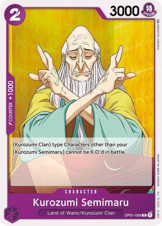 Image for Kurozumi Semimaru (OP01-099) (OP01) - One Piece Card Game