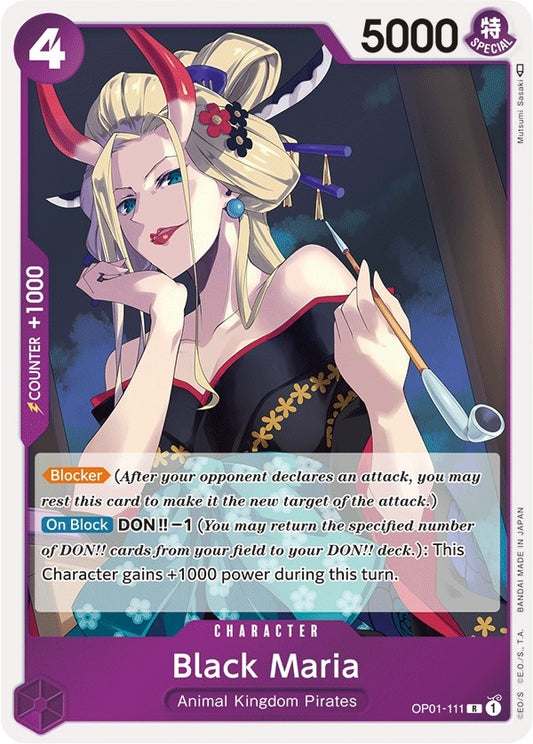Image for Black Maria (OP01-111) (OP01) - One Piece Card Game