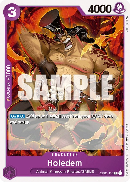 Image for Holedem (OP01-113) (OP01) - One Piece Card Game