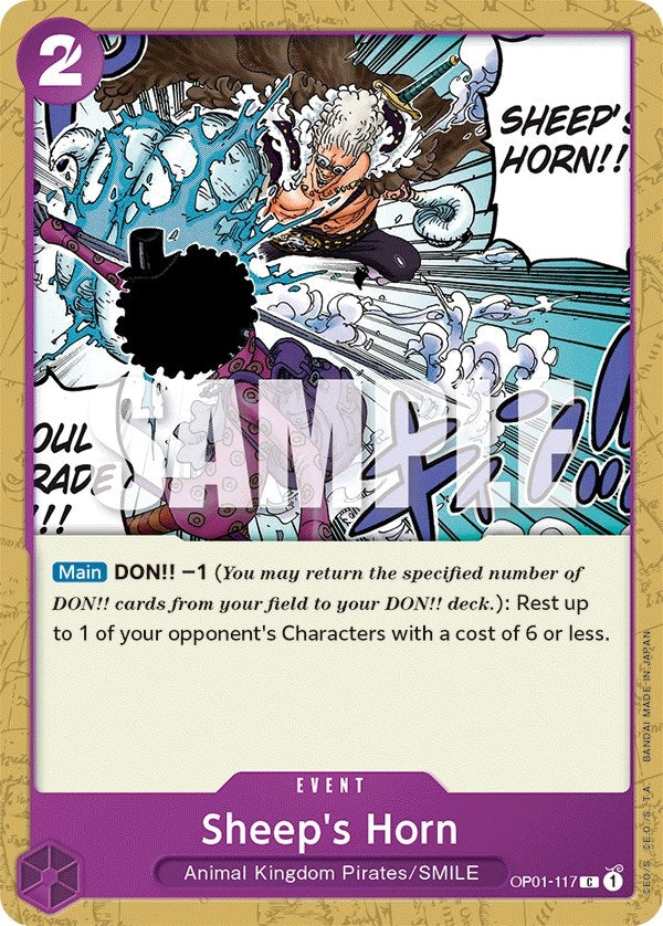 Image for Sheep's Horn (OP01-117) (OP01) - One Piece Card Game
