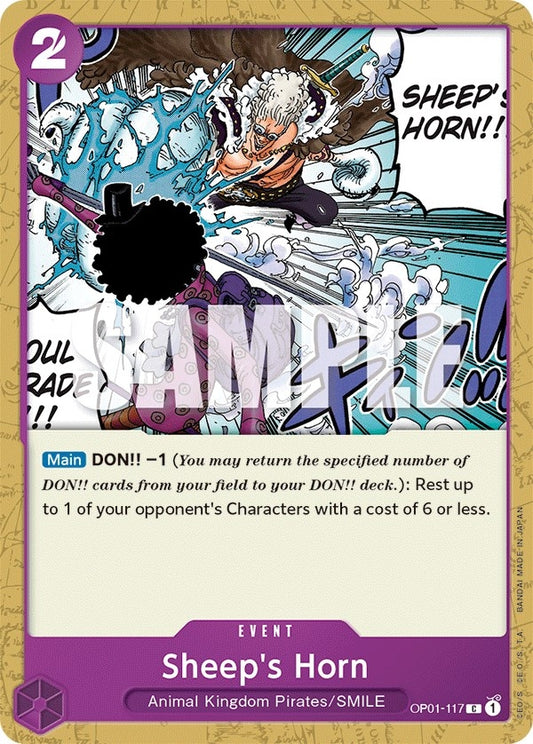 Image for Sheep's Horn (OP01-117) (OP01) - One Piece Card Game