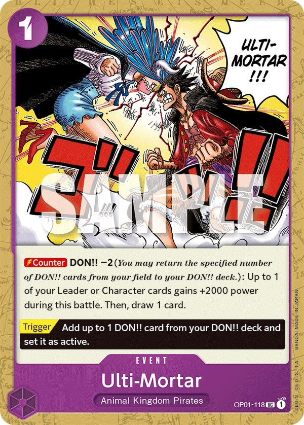 Image for Ulti-Mortar (OP01-118) (OP01) - One Piece Card Game