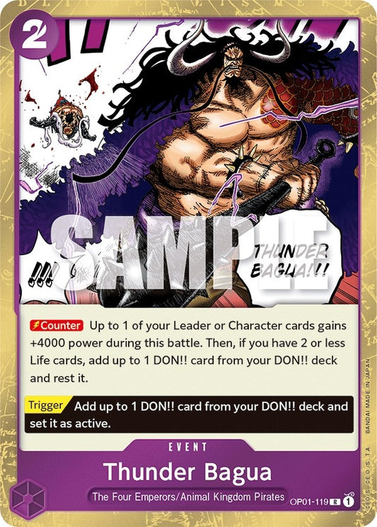 Image for Thunder Bagua (OP01-119) (OP01) - One Piece Card Game