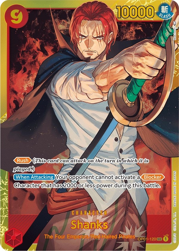 Image for Shanks (OP01-120) (OP01) - One Piece Card Game