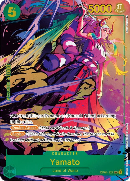 Image for Yamato (Parallel) (OP01-121) (OP01) - One Piece Card Game