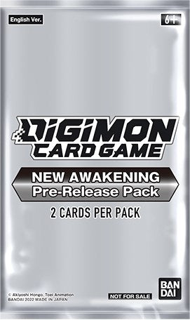 Image for New Awakening Pre-Release Pack - Digimon Card Game