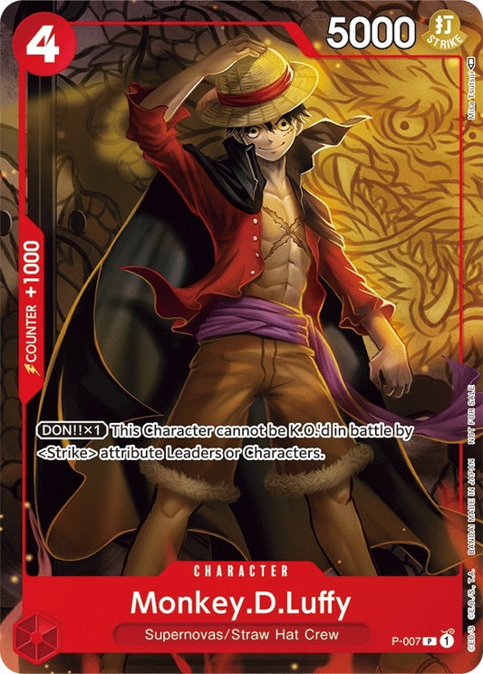 Image for Monkey.D.Luffy - P-007 (Tournament Pack Vol. 1) (P-007) (OP-PR) - One Piece Card Game