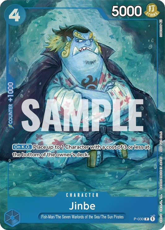 Image for Jinbe (Event Pack Vol. 1) (P-030) (OP-PR) - One Piece Card Game