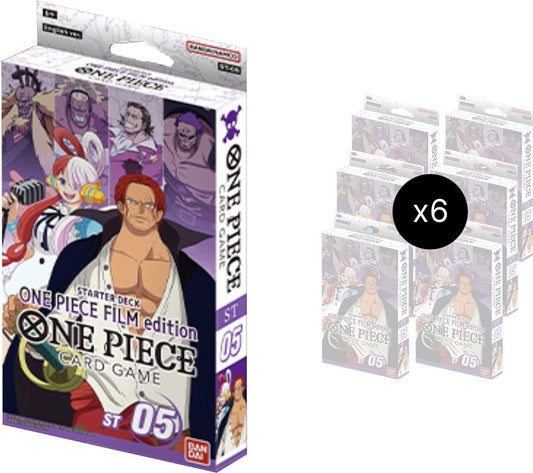 Image for Starter Deck 5: Film Edition Display - One Piece Card Game