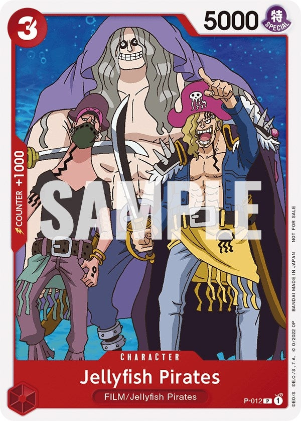 Image for Jellyfish Pirates (One Piece Film Red) (P-012) (OP-PR) - One Piece Card Game