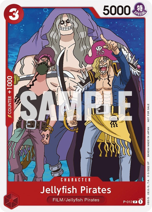 Image for Jellyfish Pirates (One Piece Film Red) (P-012) (OP-PR) - One Piece Card Game