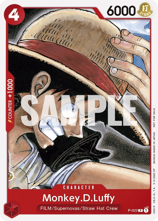 Image for Monkey.D.Luffy (One Piece Film Red) (P-022) (OP-PR) - One Piece Card Game