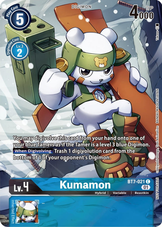 Image for Kumamon (2nd Anniversary Frontier Card) (BT7-021 C) (BT07) - Digimon Card Game