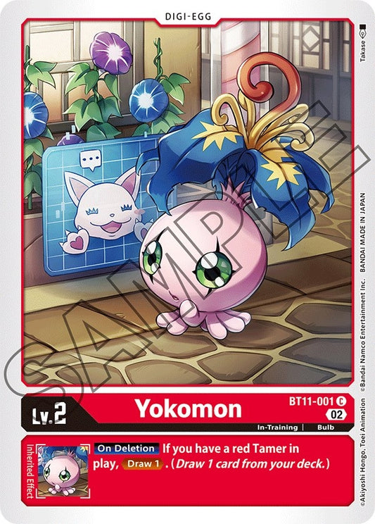 Image for Yokomon (BT11-001 C) (BT11) - Digimon Card Game