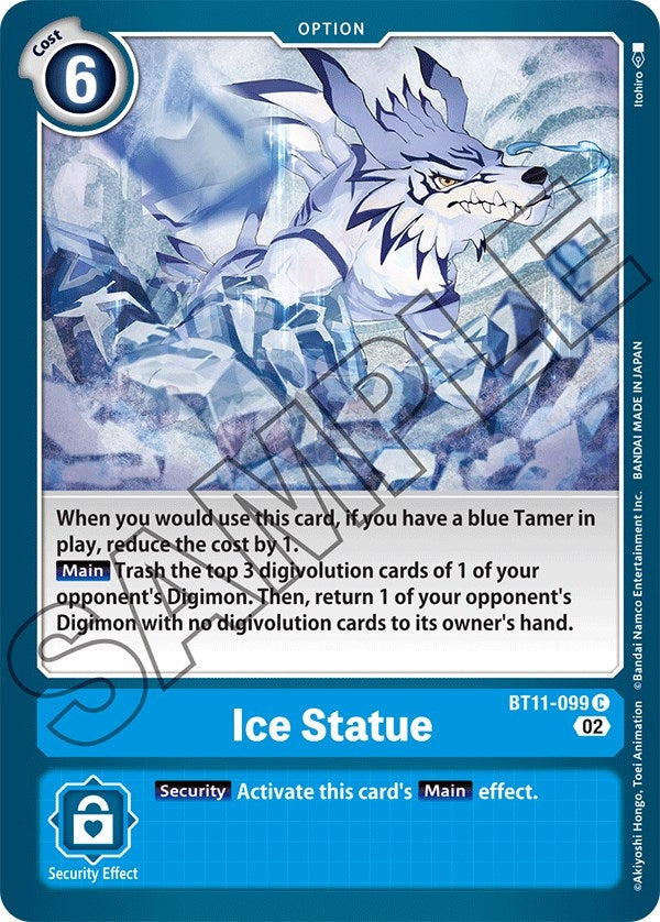 Image for Ice Statue (BT11-099 C) (BT11) - Digimon Card Game