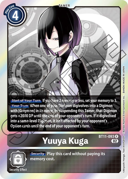 Image for Yuuya Kuga (BT11-093 R) (BT11) - Digimon Card Game