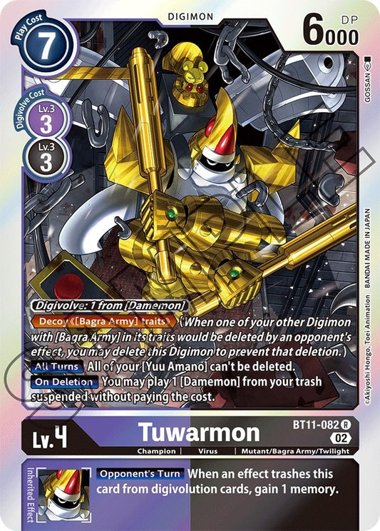 Image for Tuwarmon (BT11-082 R) (BT11) - Digimon Card Game
