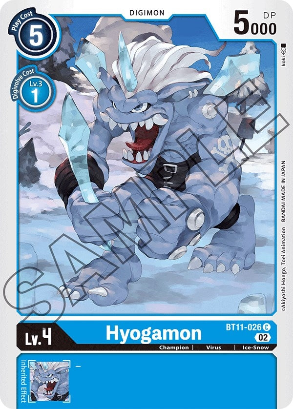 Image for Hyogamon (BT11-026 C) (BT11) - Digimon Card Game