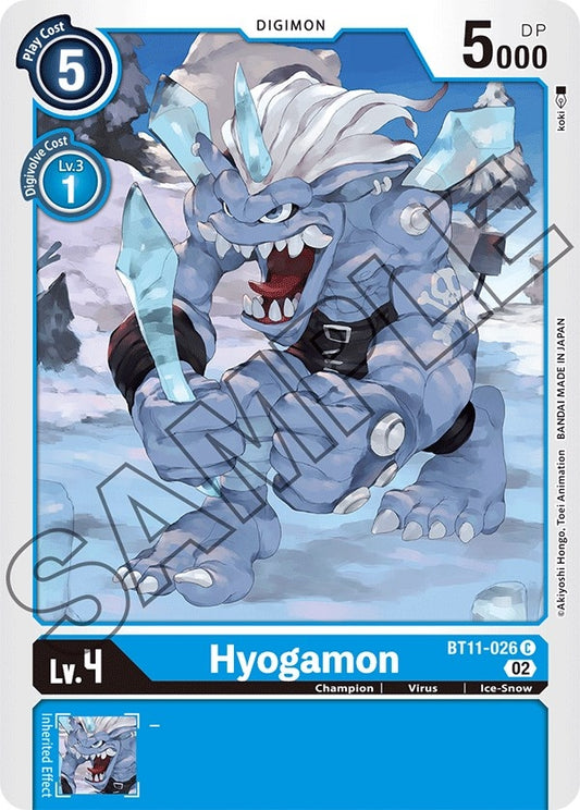 Image for Hyogamon (BT11-026 C) (BT11) - Digimon Card Game