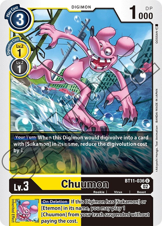 Image for Chuumon (BT11-036 U) (BT11) - Digimon Card Game