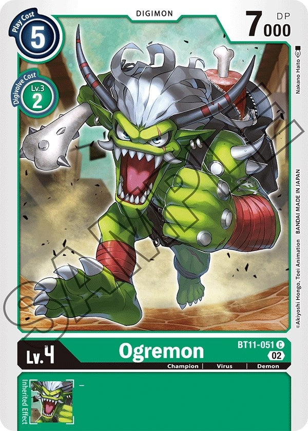 Image for Ogremon (BT11-051 C) (BT11) - Digimon Card Game