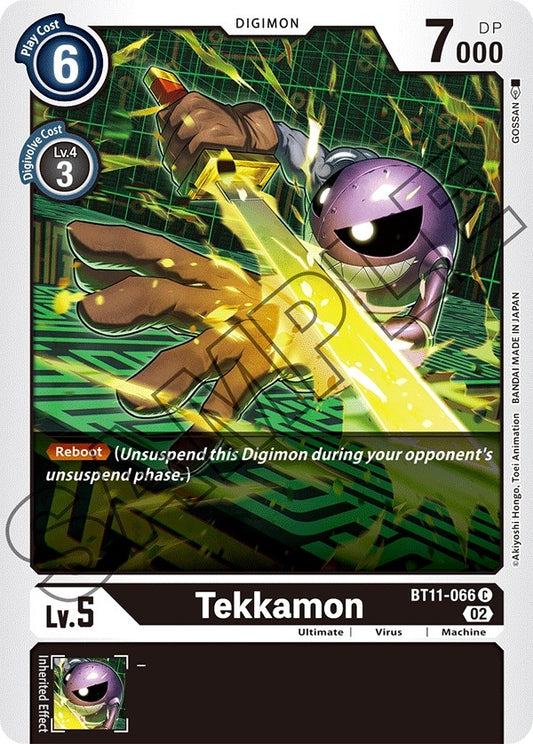Image for Tekkamon (BT11-066 C) (BT11) - Digimon Card Game
