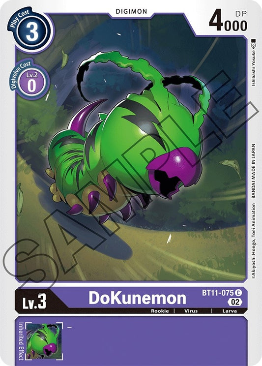 Image for DoKunemon (BT11-075 C) (BT11) - Digimon Card Game