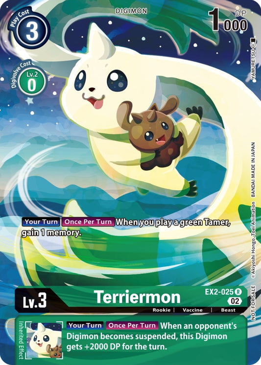 Image for Terriermon (Digimon Illustration Competition Pack 2022) (EX2-025 R) (BT11) - Digimon Card Game