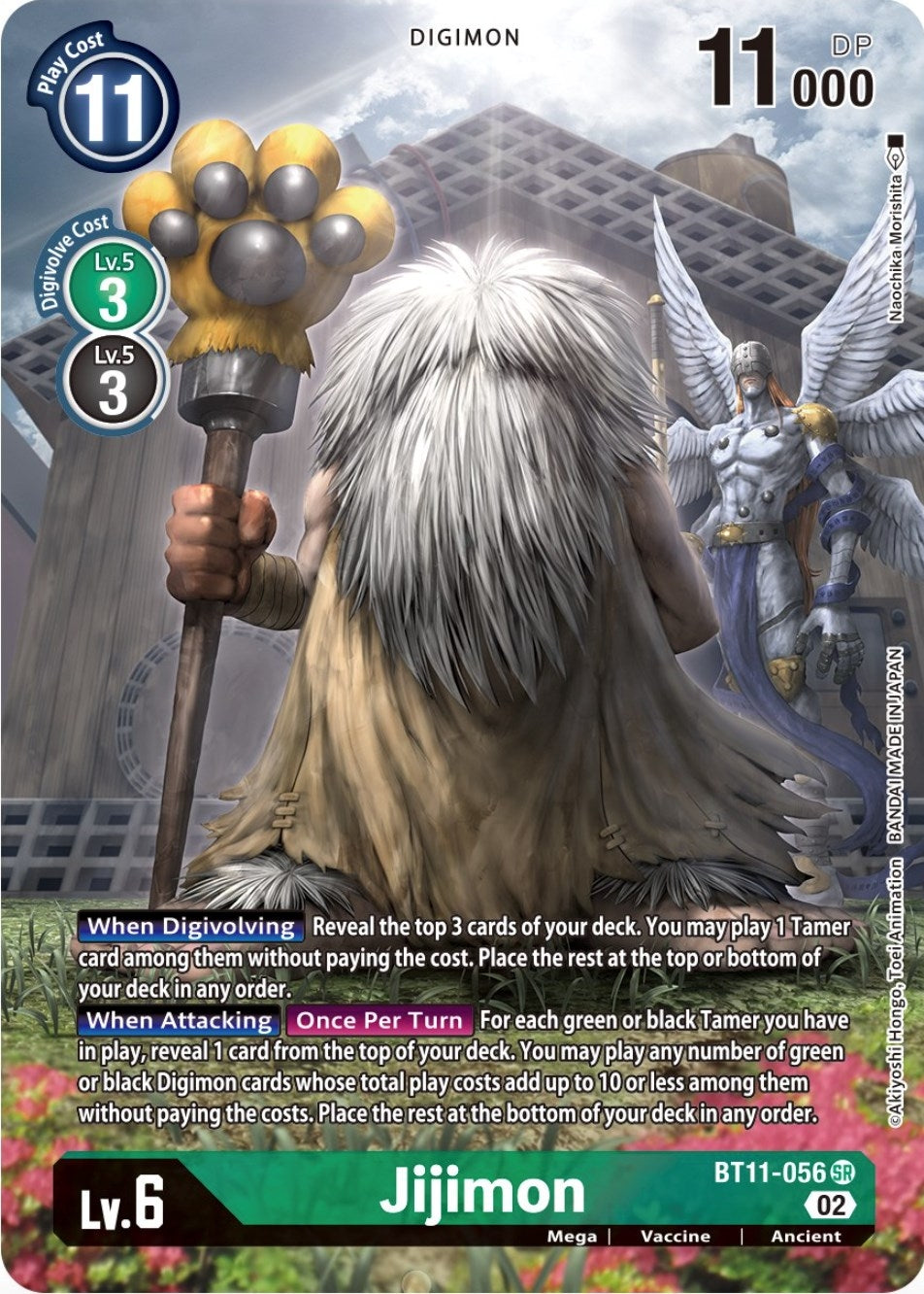 Image for Jijimon (Alternate Art) (BT11-056 SR) (BT11) - Digimon Card Game