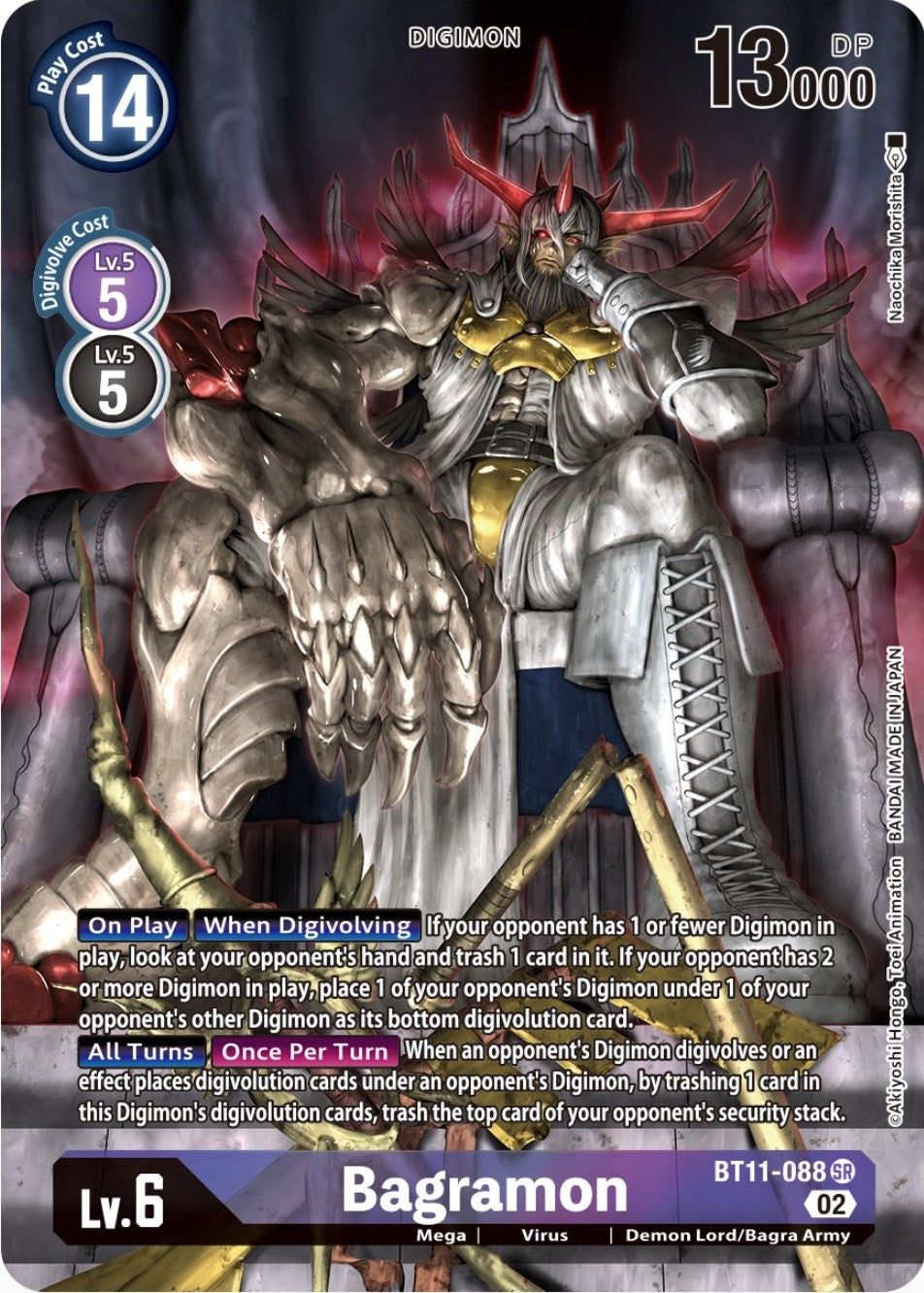 Image for Bagramon (Alternate Art) (BT11-088 SR) (BT11) - Digimon Card Game