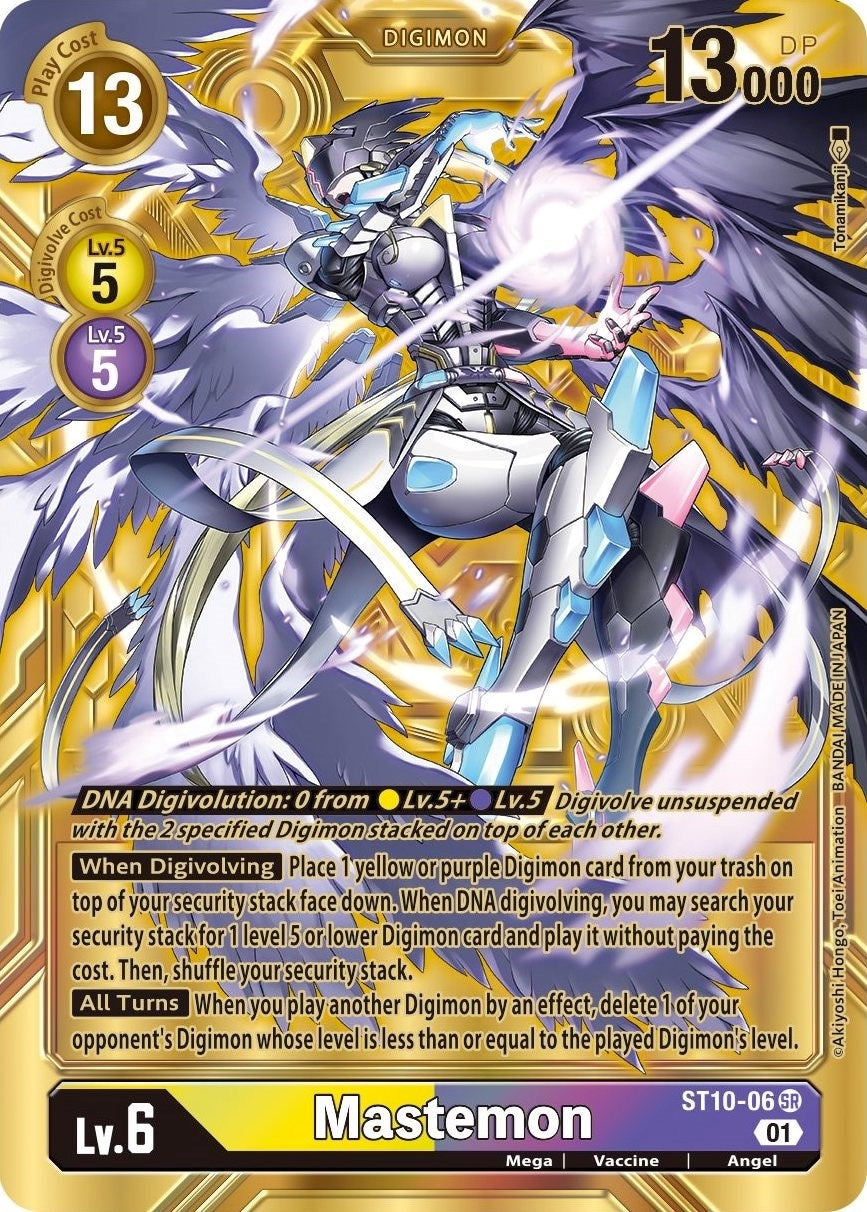 Image for Mastemon (Alternate Art) (ST10-06 SR) (BT11) - Digimon Card Game