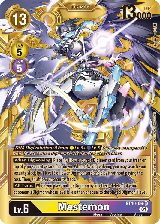 Image for Mastemon (Alternate Art) (ST10-06 SR) (BT11) - Digimon Card Game
