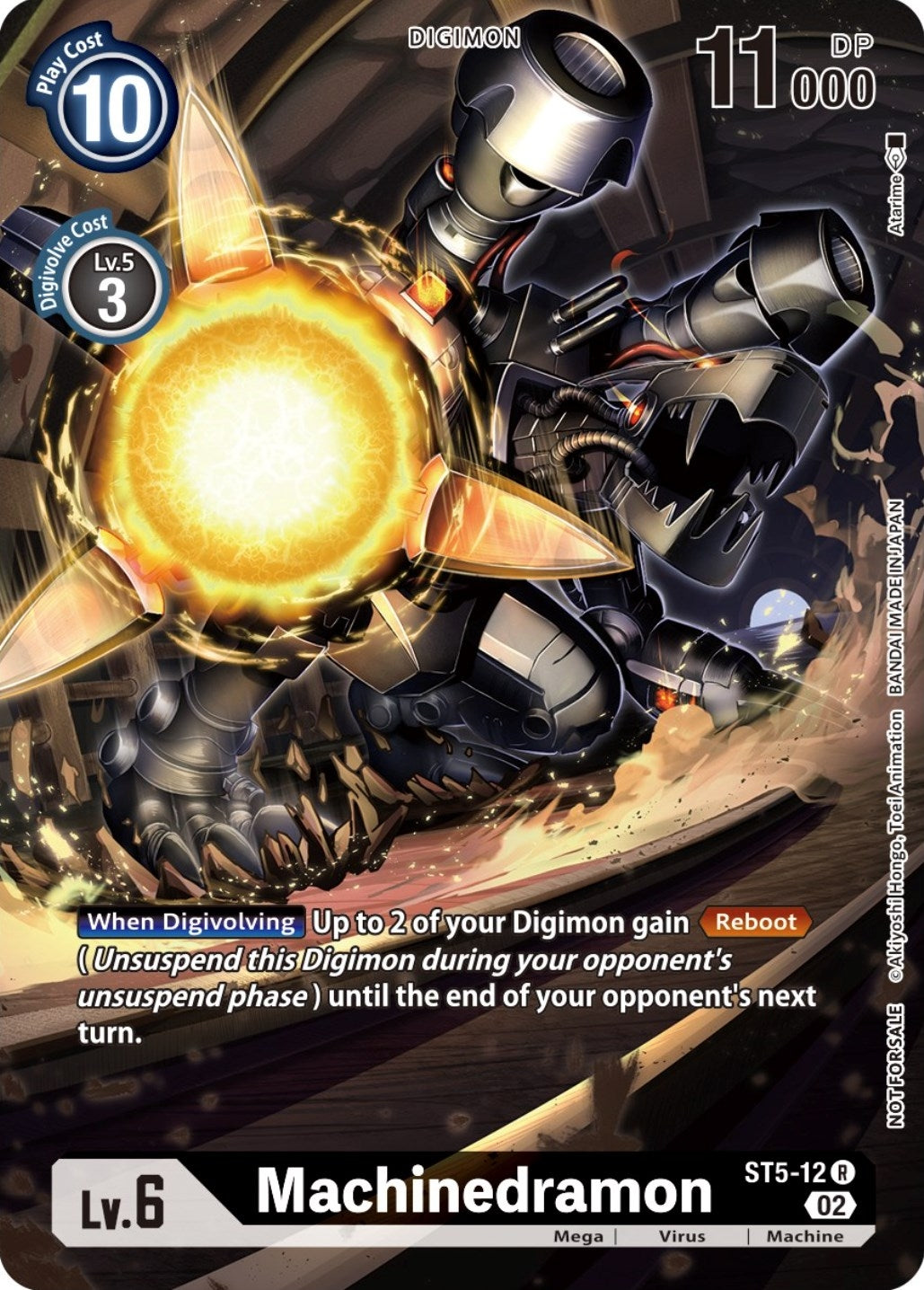Image for Machinedramon (Digimon Illustration Competition Pack 2022) (ST5-12 R) (BT11) - Digimon Card Game
