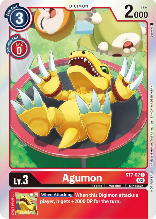 Image for Agumon (Official Tournament Pack Vol.8) (ST7-02 C) (ST-7) - Digimon Card Game