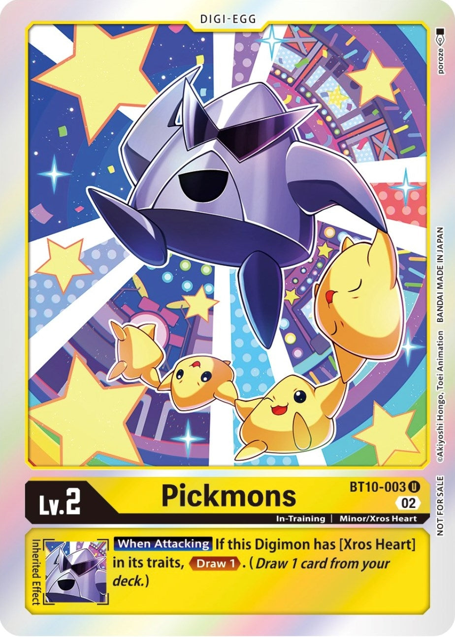 Image for Pickmons (Official Tournament Pack Vol.8) (BT10-003 U) (BT10) - Digimon Card Game