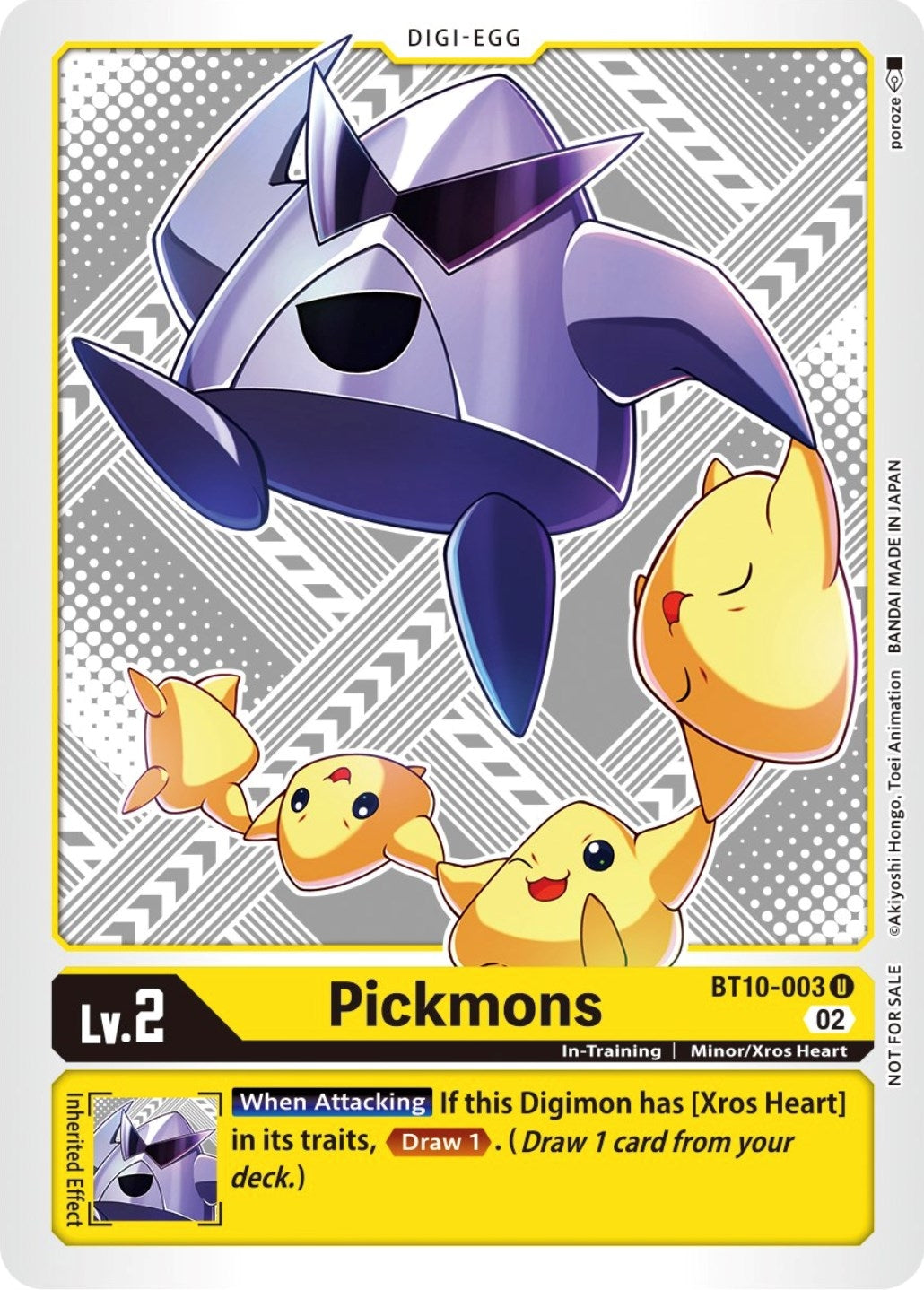 Image for Pickmons (Winner Pack Dimensional Phase) (BT10-003 U) (BT10) - Digimon Card Game