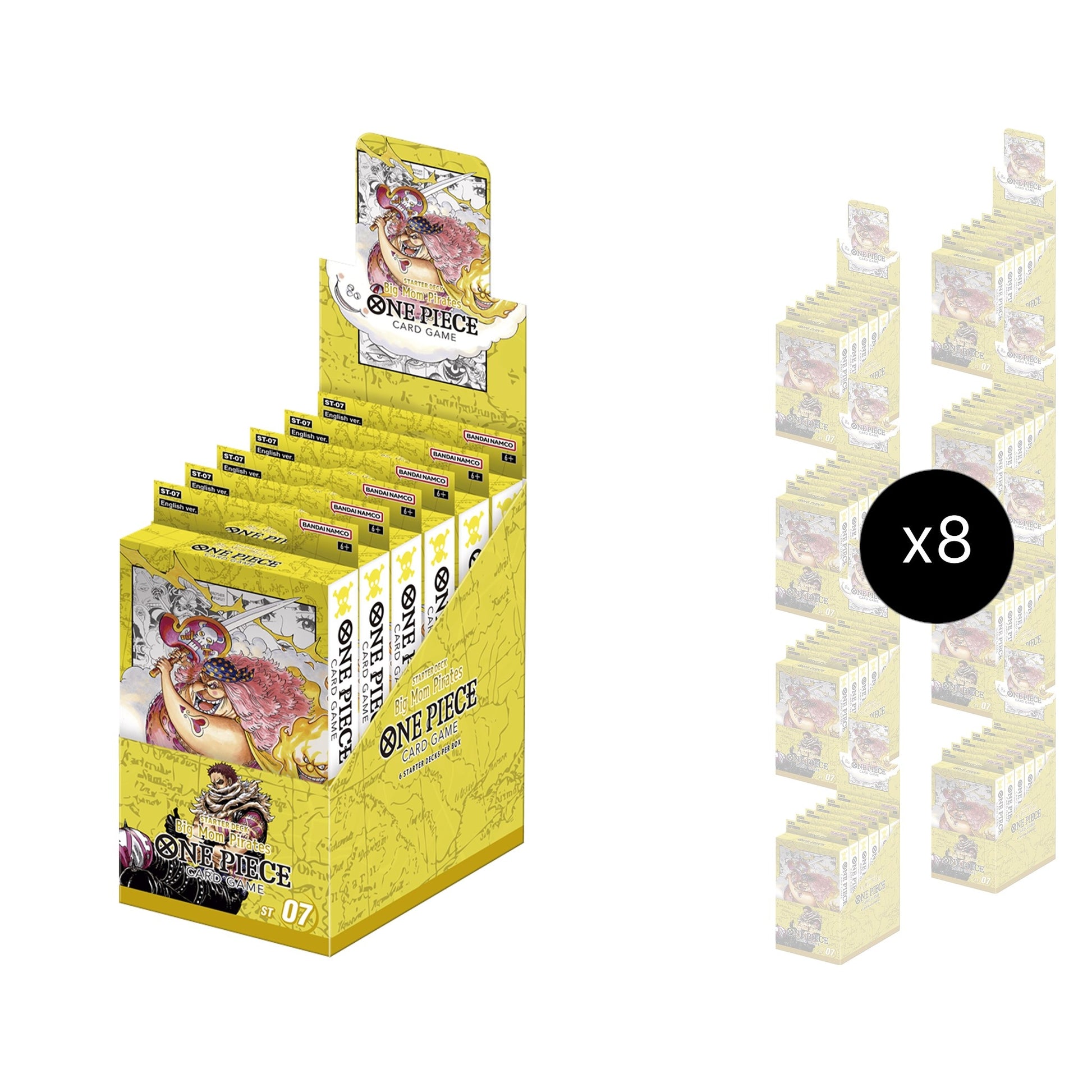 Image for Starter Deck 7: Big Mom Pirates Display Case - One Piece Card Game