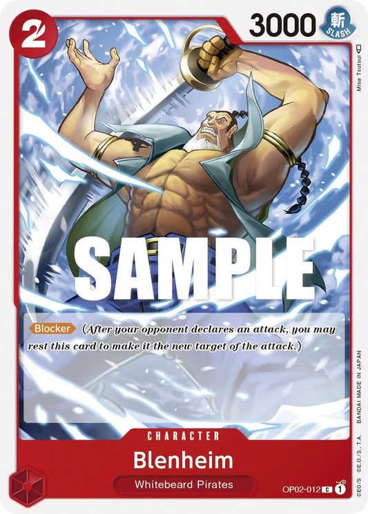 Image for Blenheim (OP02-012) (OP02) - One Piece Card Game