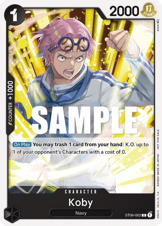Image for Koby (Promotion Pack 2023) (ST06-002) (OP-PR) - One Piece Card Game