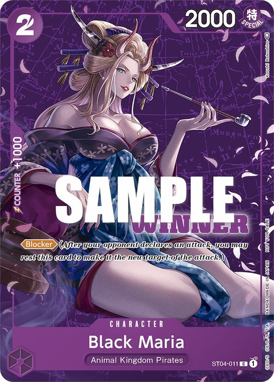 Image for Black Maria (Tournament Pack Vol. 2) [Winner] (ST04-011) (OP-PR) - One Piece Card Game