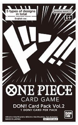 Image for DON!! Card Pack Vol. 2 - One Piece Card Game