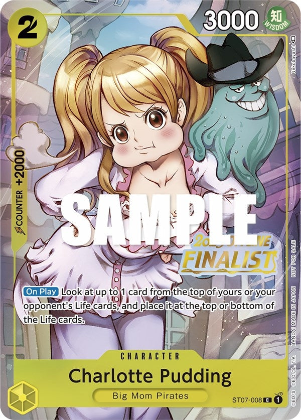 Image for Charlotte Pudding (Offline Regional 2023) [Finalist] (ST07-008) (OP-PR) - One Piece Card Game